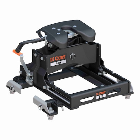 Curt A16 Sliding 5th Wheel Hitch 16K Select Silverado Sierra 65 Bed Puck System 16054